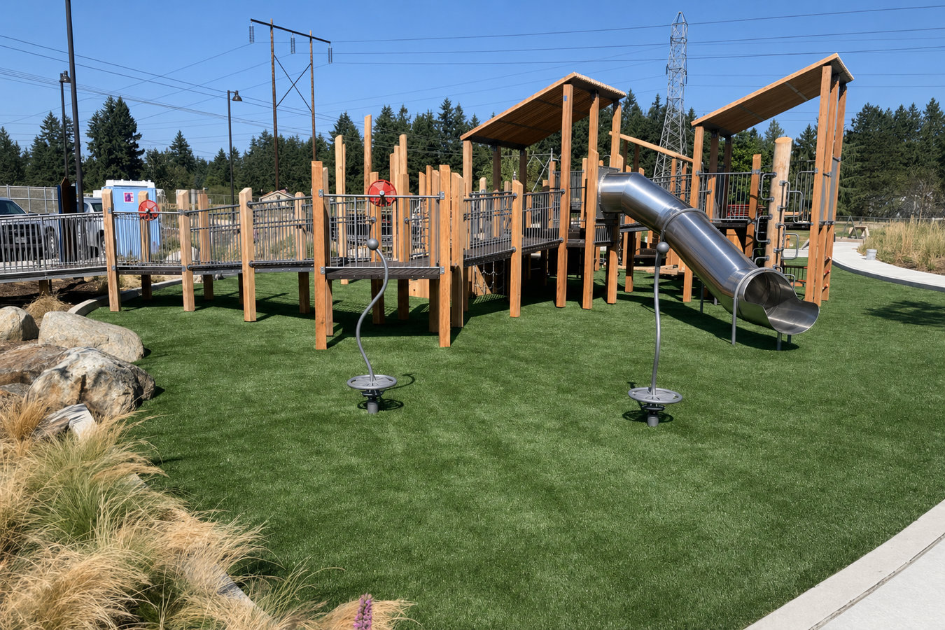 Turf for playgrounds in Glendora, CA